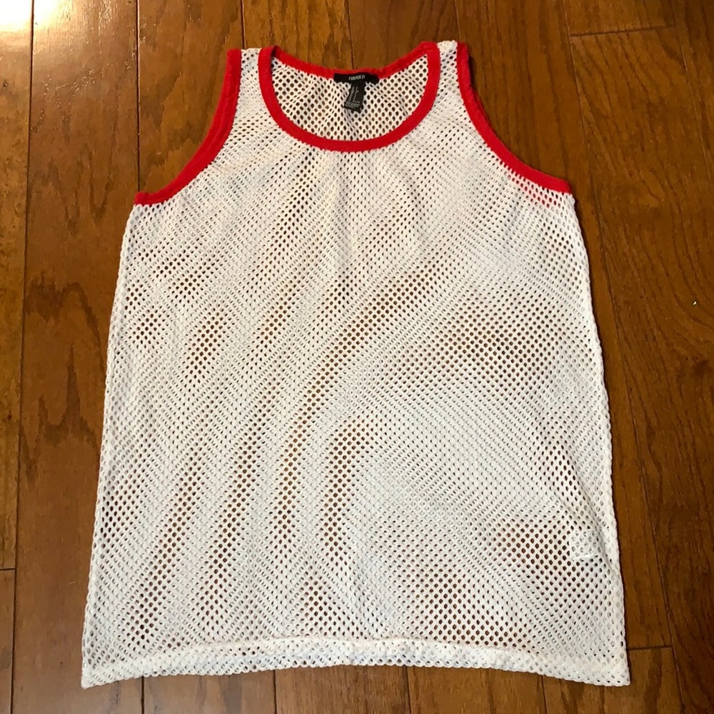 Forever 21 tank with holes